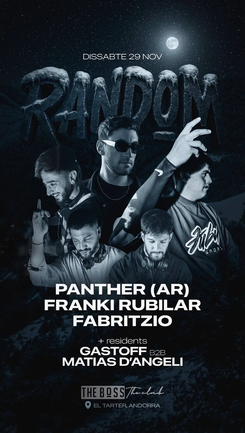 Flyer de RANDOM #46 · NIEVE
