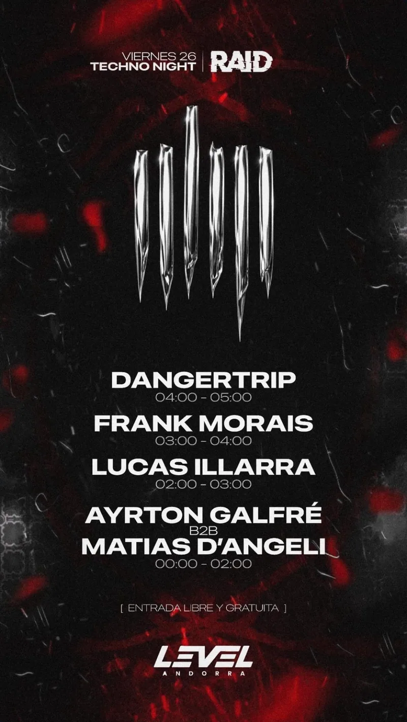 Flyer de RANDOM #50 · HARD