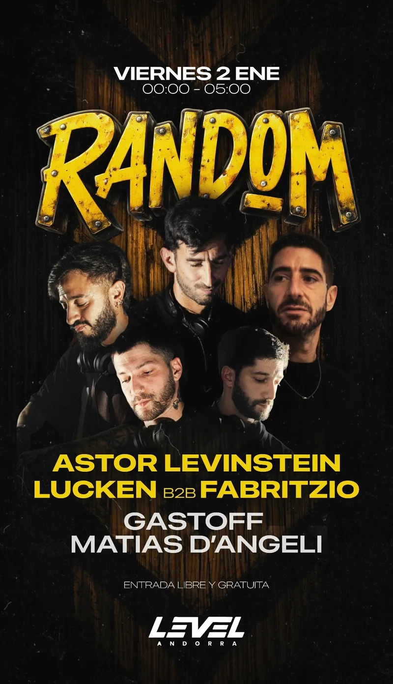 Flyer de RANDOM #51 · INDUSTRIAL