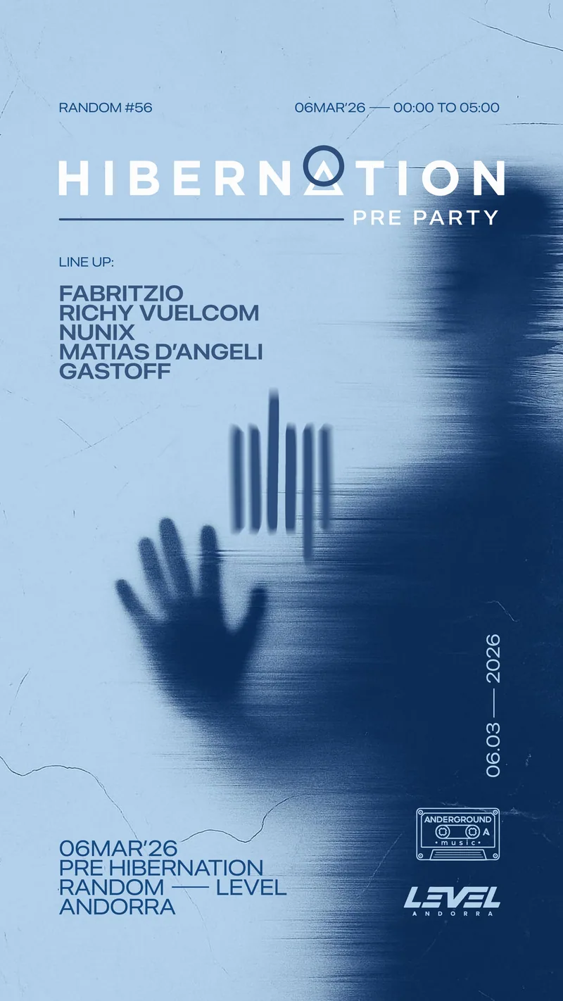 Flyer de RANDOM #56 · HIBERNATION