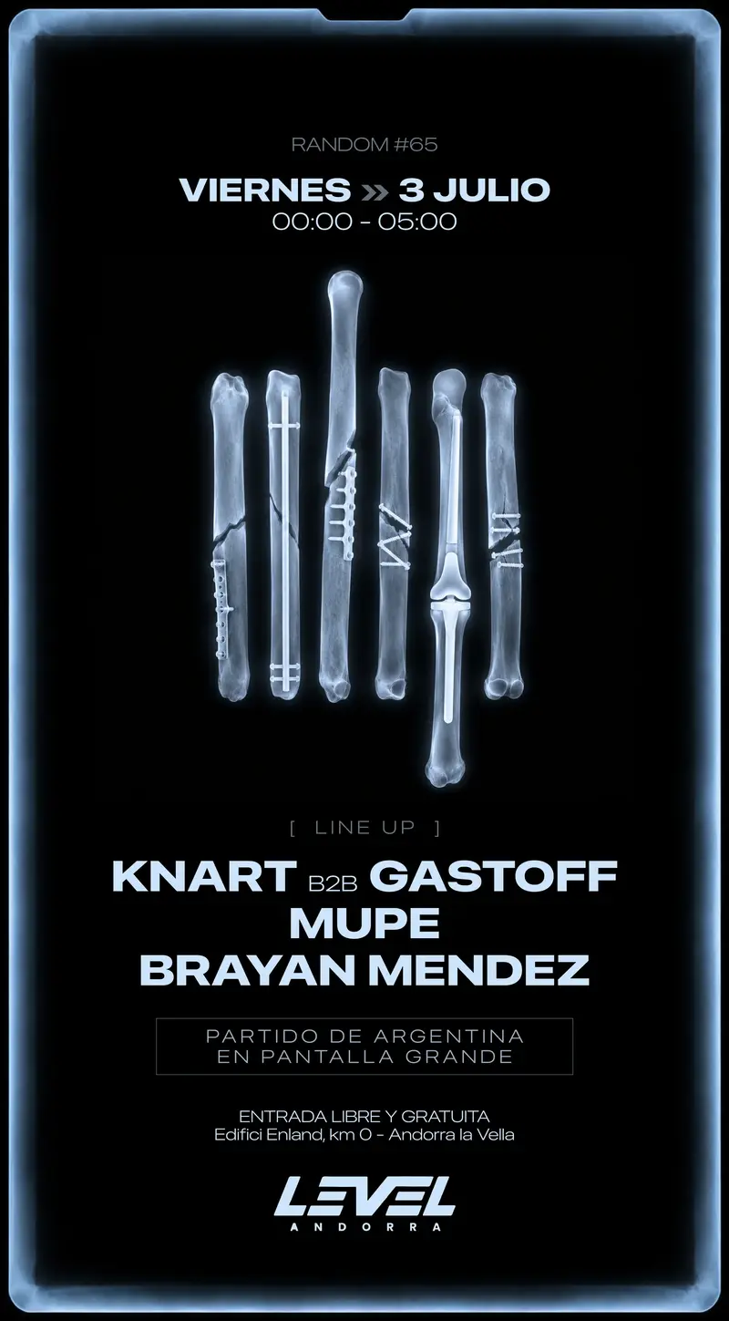 Flyer de RANDOM #65 · RAYO-X