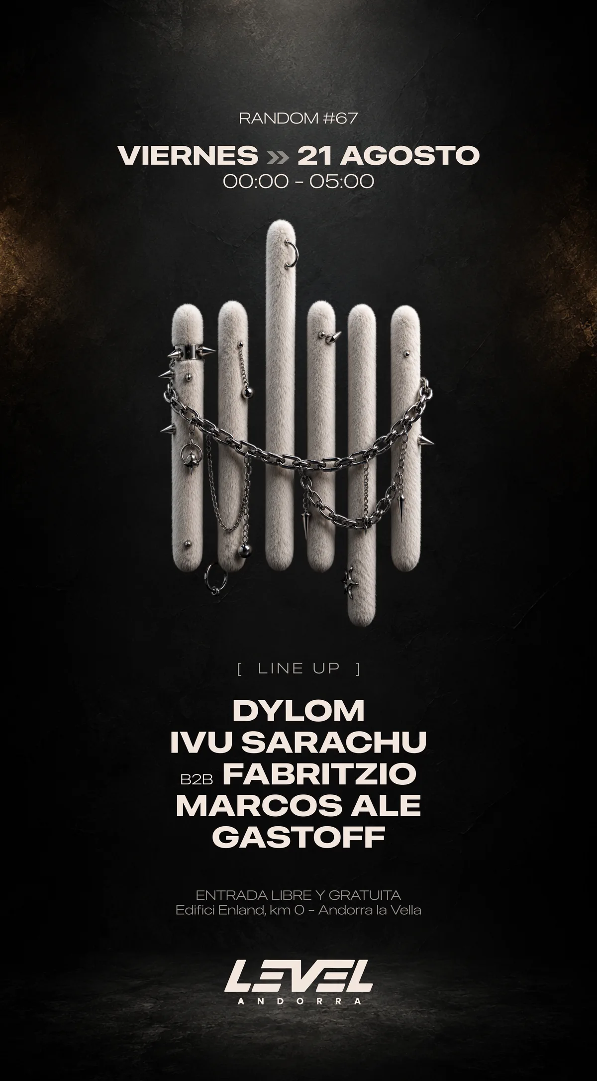 Flyer de RANDOM #67 · LA GÓTICA